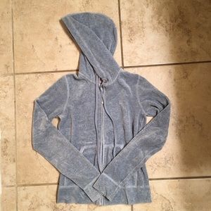 Juicy. Velvet Hoodie. Small. Adult.